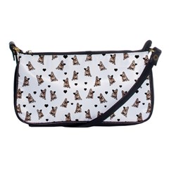 French Bulldog Shoulder Clutch Bags by Valentinaart