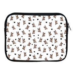 French Bulldog Apple Ipad 2/3/4 Zipper Cases by Valentinaart