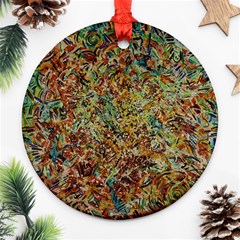 Paint          Ornament (round) by LalyLauraFLM