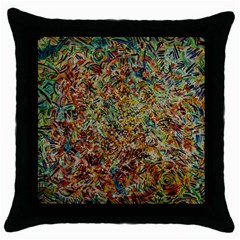 Paint          Throw Pillow Case (black) by LalyLauraFLM