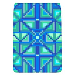 Grid Geometric Pattern Colorful Flap Covers (l)  by Nexatart