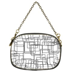 Structure Pattern Network Chain Purses (one Side)  by Nexatart