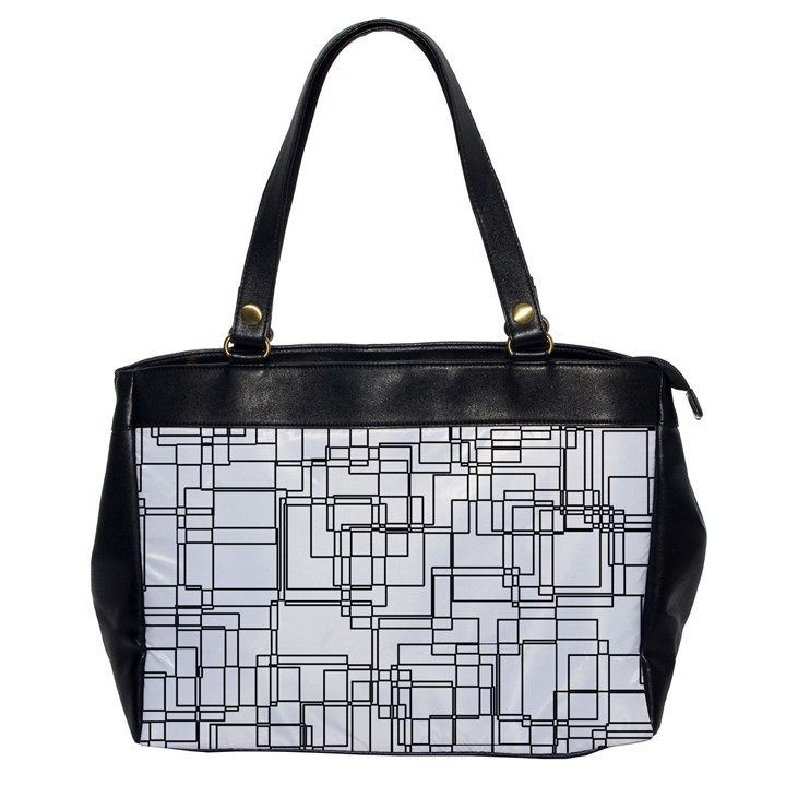 Structure Pattern Network Office Handbags