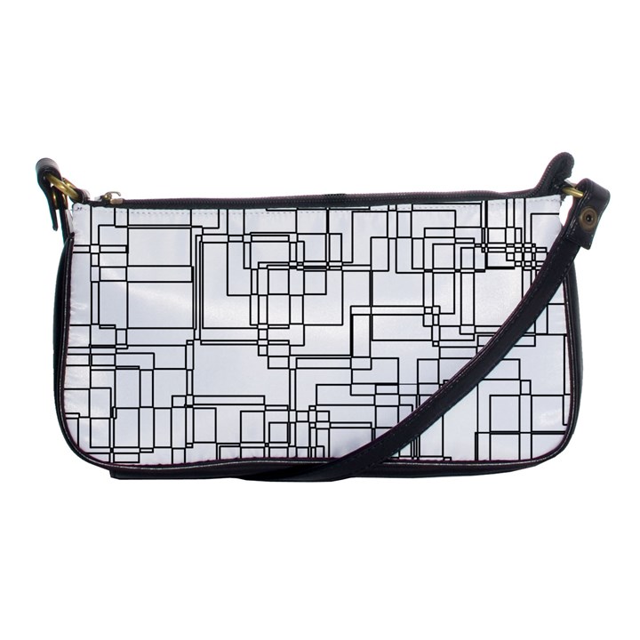 Structure Pattern Network Shoulder Clutch Bags