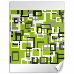 Pattern Abstract Form Four Corner Canvas 12  X 16   by Nexatart