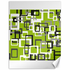 Pattern Abstract Form Four Corner Canvas 18  X 24   by Nexatart