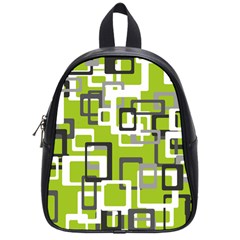 Pattern Abstract Form Four Corner School Bags (small)  by Nexatart