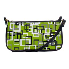 Pattern Abstract Form Four Corner Shoulder Clutch Bags by Nexatart