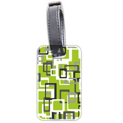 Pattern Abstract Form Four Corner Luggage Tags (two Sides) by Nexatart