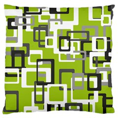 Pattern Abstract Form Four Corner Large Cushion Case (two Sides) by Nexatart