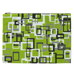 Pattern Abstract Form Four Corner Cosmetic Bag (xxl)  by Nexatart