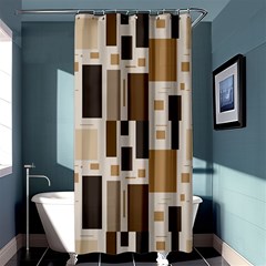 Pattern Wallpaper Patterns Abstract Shower Curtain 36  X 72  (stall)  by Nexatart