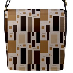 Pattern Wallpaper Patterns Abstract Flap Messenger Bag (s) by Nexatart