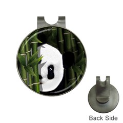 Panda Hat Clips With Golf Markers by Valentinaart