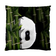 Panda Standard Cushion Case (one Side) by Valentinaart