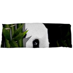 Panda Body Pillow Case (dakimakura) by Valentinaart