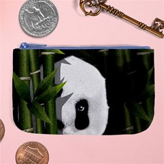 Panda Large Coin Purse by Valentinaart