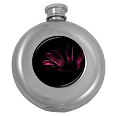 Pattern Design Abstract Background Round Hip Flask (5 Oz) by Nexatart