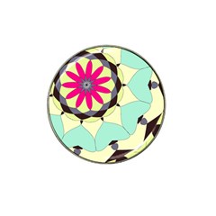 Pink Flower Hat Clip Ball Marker (10 Pack) by digitaldivadesigns