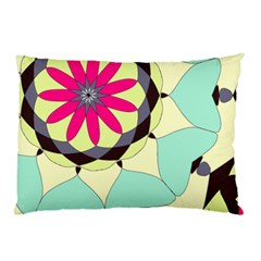 Pink Flower Pillow Case (two Sides)