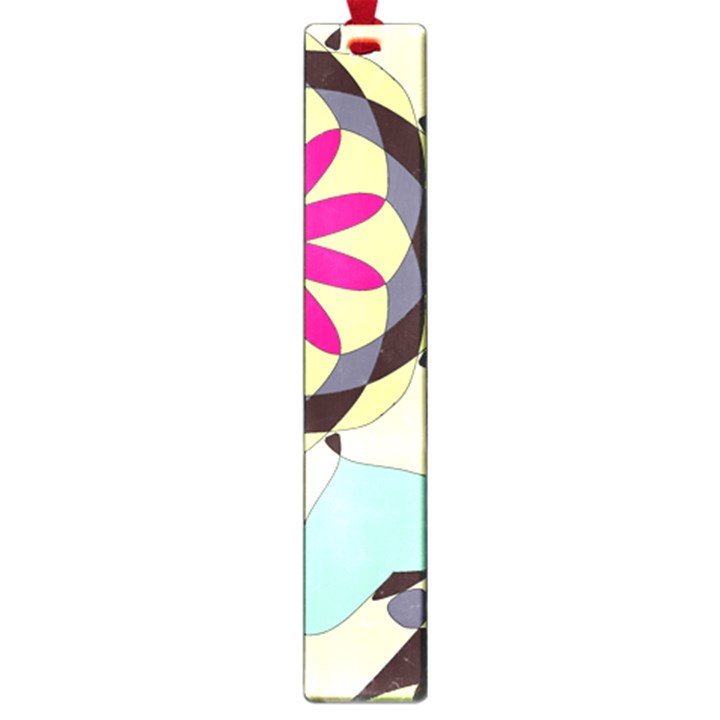 Pink Flower Large Book Marks