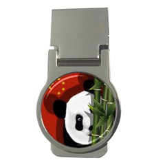 Panda Money Clips (round)  by Valentinaart