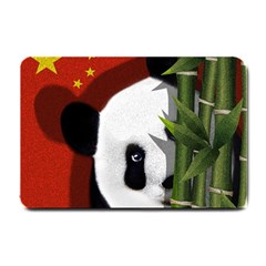 Panda Small Doormat  by Valentinaart