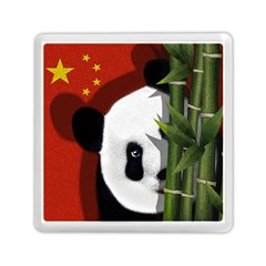 Panda Memory Card Reader (square)  by Valentinaart