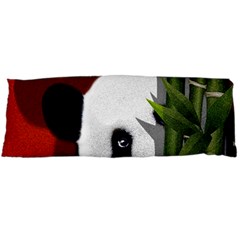 Panda Body Pillow Case (dakimakura) by Valentinaart