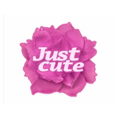 Just Cute Text Over Pink Rose Double Sided Flano Blanket (medium)  by dflcprints