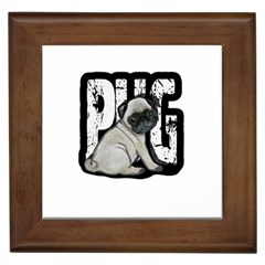 Pug Framed Tiles