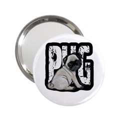 Pug 2.25  Handbag Mirrors