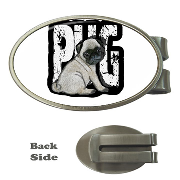 Pug Money Clips (Oval) 