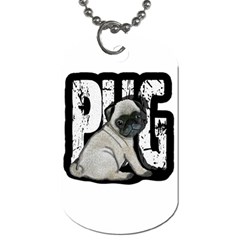 Pug Dog Tag (Two Sides)