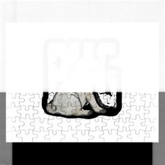 Pug Rectangular Jigsaw Puzzl