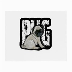 Pug Small Glasses Cloth (2-Side)