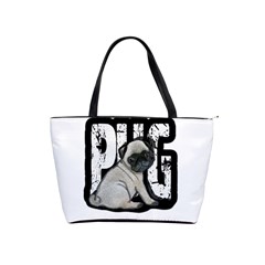 Pug Shoulder Handbags