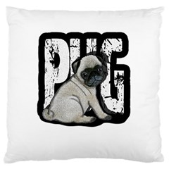 Pug Large Cushion Case (Two Sides)