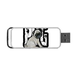 Pug Portable USB Flash (One Side)