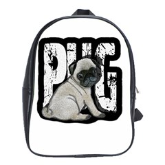 Pug School Bags (XL) 