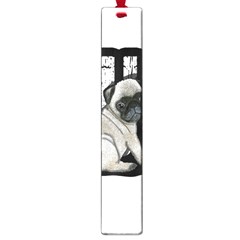 Pug Large Book Marks by Valentinaart