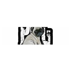 Pug Satin Scarf (Oblong)