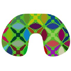 Abstract Pattern Background Design Travel Neck Pillows by Nexatart