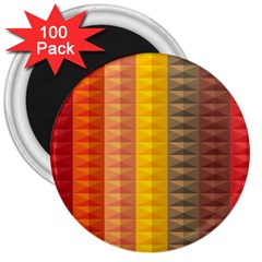 Abstract Pattern Background 3  Magnets (100 Pack) by Nexatart