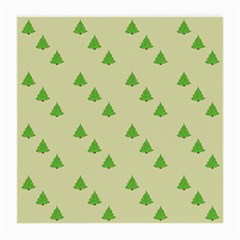 Christmas Wrapping Paper Pattern Medium Glasses Cloth (2-side) by Nexatart