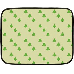 Christmas Wrapping Paper Pattern Double Sided Fleece Blanket (Mini) 