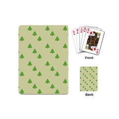 Christmas Wrapping Paper Pattern Playing Cards (Mini) 