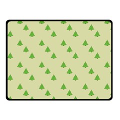 Christmas Wrapping Paper Pattern Double Sided Fleece Blanket (small)  by Nexatart