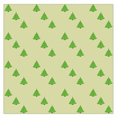 Christmas Wrapping Paper Pattern Large Satin Scarf (Square)