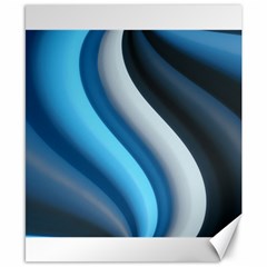 Abstract Pattern Lines Wave Canvas 8  x 10 